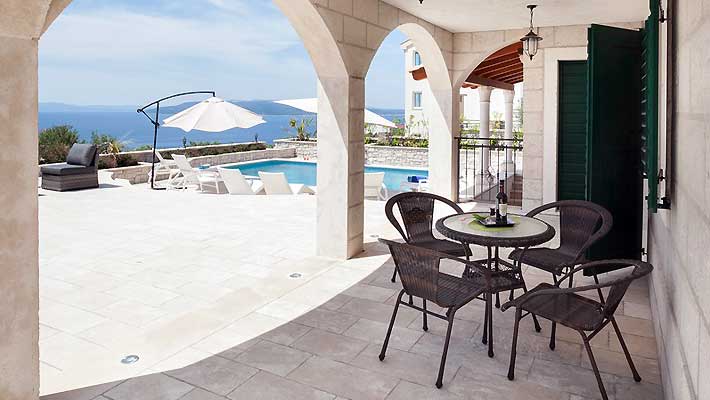 dalmatian stone luxury villa makarska