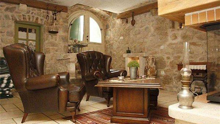 traditional dalmatian stone villa