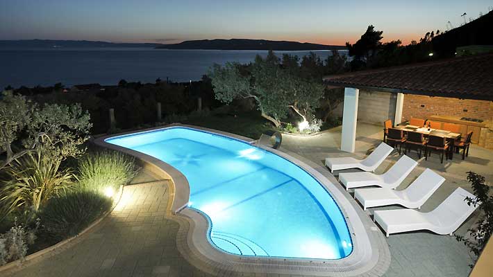 luxury villa with pool