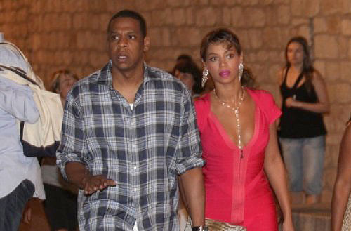 Beyonce and Jay-Z in Dalmatia